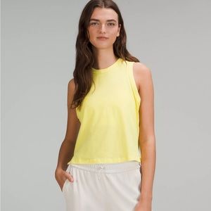 Lululemon Classic Fit Cotton Blend Tank